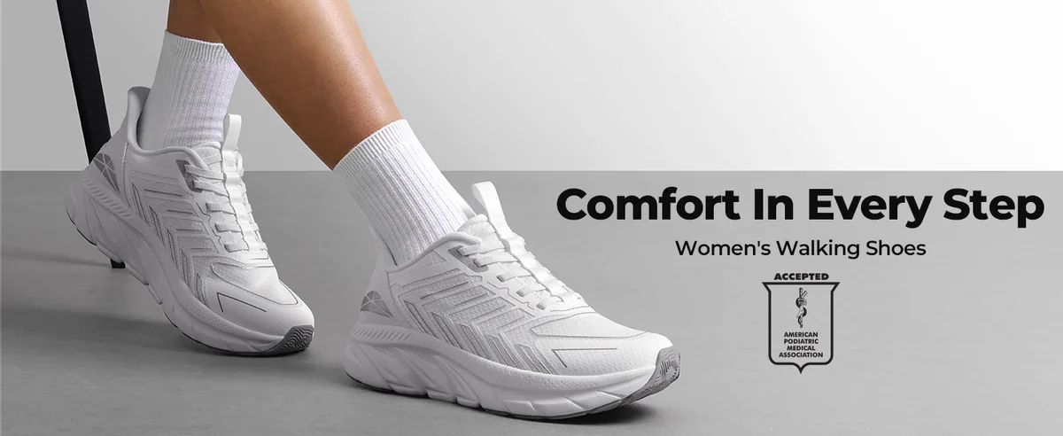 ALLSWIFIT women slip on walking running tennis sneakers